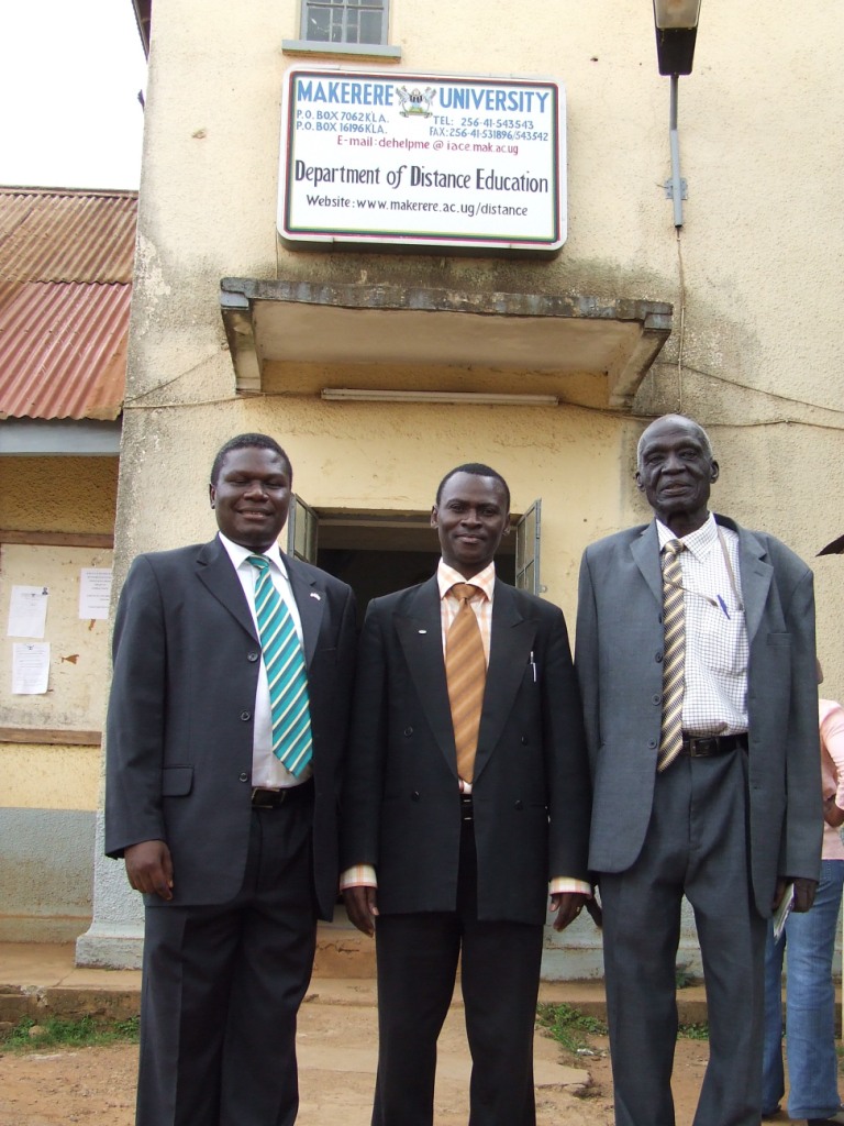 L-R: Gulu LC V Chairman Hon. Norbert Mao, Ps Grace Kityo(IACE) & Mzee Akera