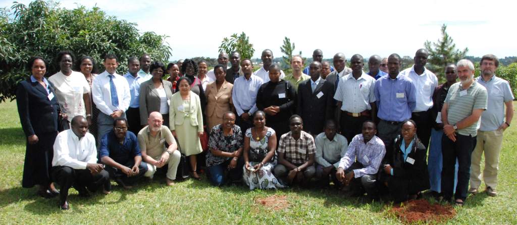 Participants and trainers of the 1st collaborative ICGEB+BiosafeTrain workshop