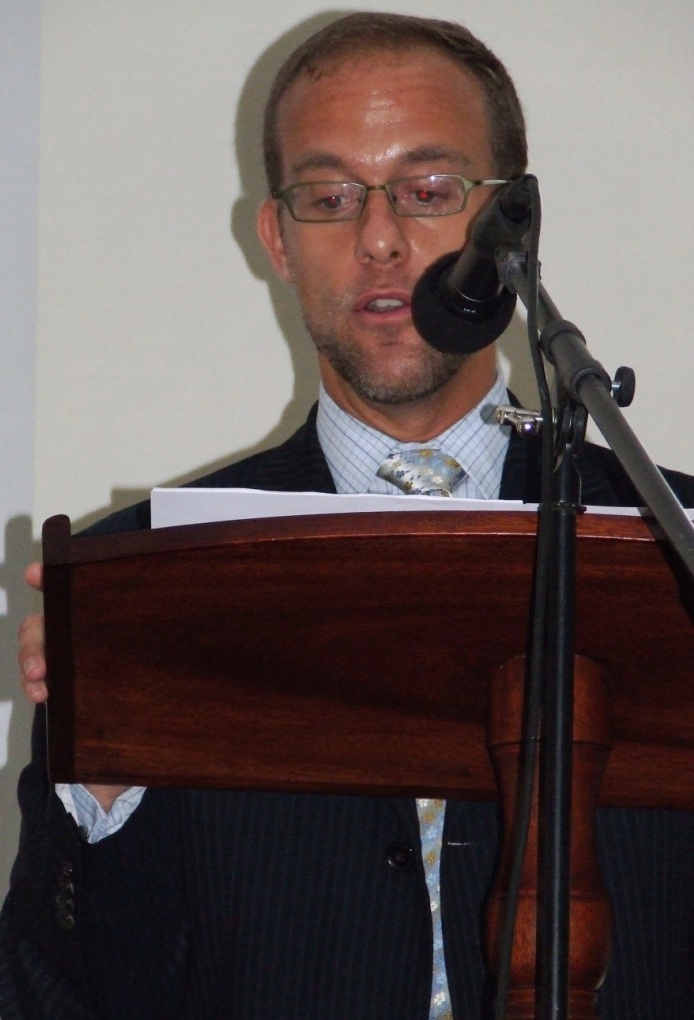 Ambassador Demetrios J. Marantis delivers his lecture