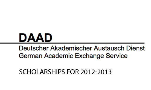 DAAD Postgraduate In-Country­ Scholarships 2012/2013