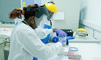 One of the State of the Art Research Labs at the College of Health Sciences (CHS), Makerere University, Kampala Uganda