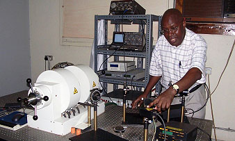 Nobel Prize Winning Physicist Prof. Tom Otiti, Department of Physics, College of Natural Sciences, Makerere University, Kampala Uganda