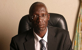 Professor Livingstone S. Luboobi as Vice Chancellor, Makerere University, Kampala Uganda in June 2009