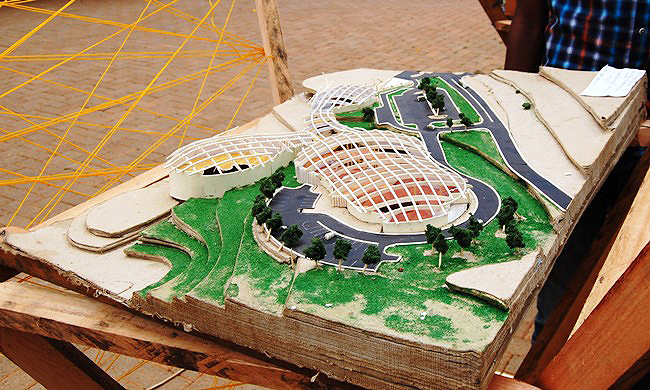 Architectural impressions by CEDAT Studends at the 2nd Annual Open Day 5th Oct 2012, Makerere University, Kampala Uganda