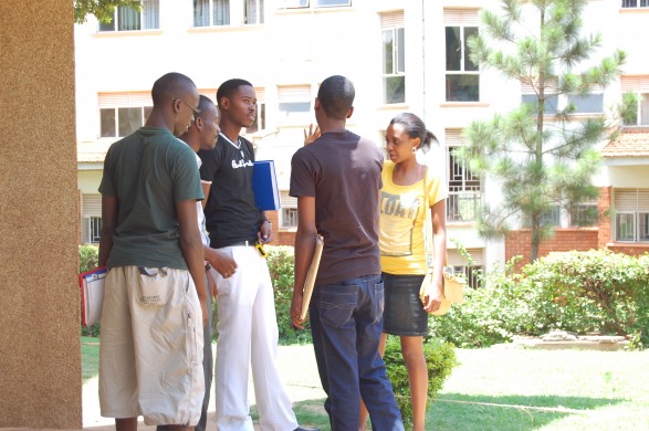 Students at the Main Campus