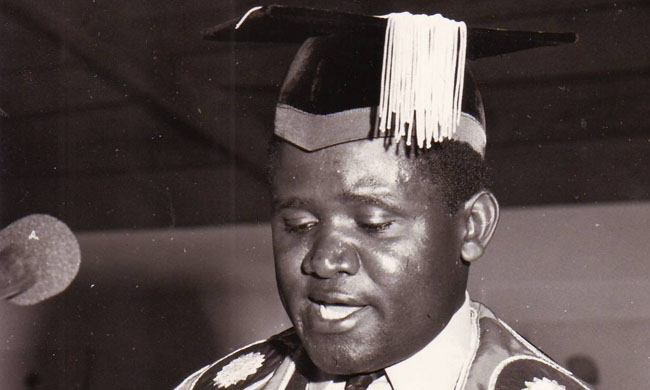 The Late Bernard Onyango, Academic Registrar, Makerere University (1970-92)