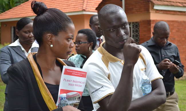 Students at Makerere University