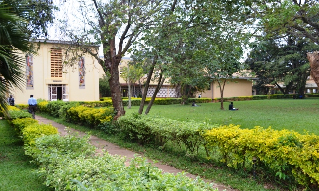 The Botany-Zoology Quadrangle, College of Natural Sciences, Makerere University, Kampala Uganda 28th August 2014