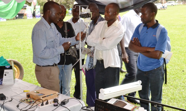 Innovations on display during the Presidential Initiative Forum Exhibition, 30-31st July 2014, Makerere University, Kampala Uganda