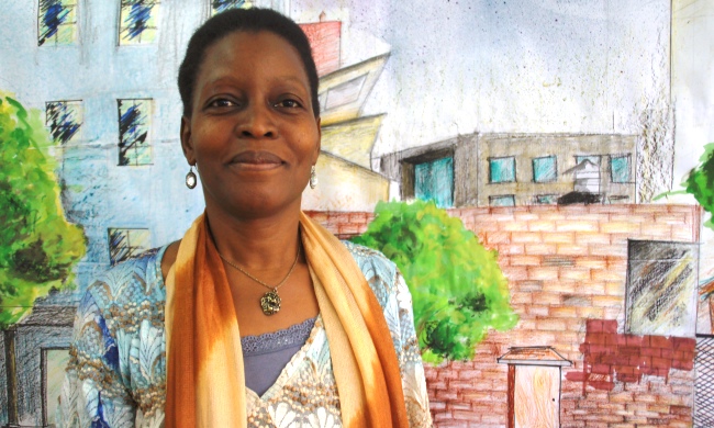 Dr. Lilian Namuganyi, CEDAT is nurturing a breed of "brown" Architects with a heart for the disadvantaged section of community