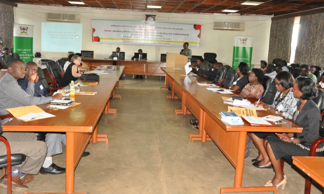 The International Conference on The Future of Gender Studies, Reseach and Services convened by School of Women and Gender Studies, CHUSS, 5th-7th November 2014, Makerere University, Kampala Uganda