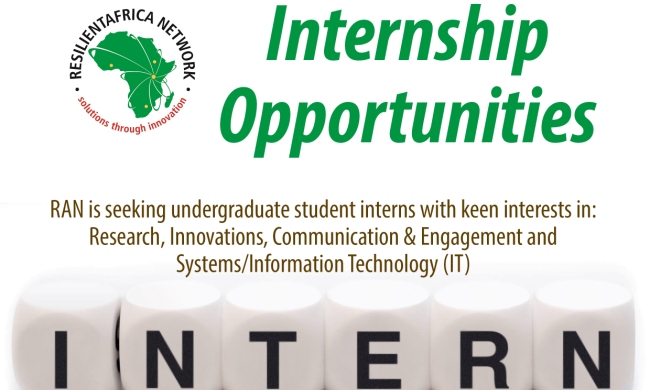 Student Internships at RAN, CHS, Makerere University, Kampala Uganda