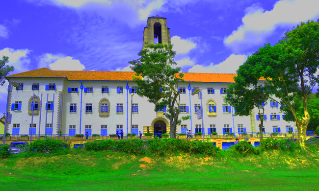 The Main Building, Makerere University.