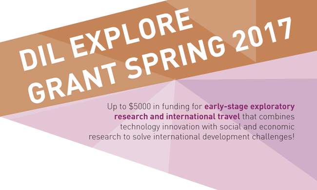 DIL Explore Travel Grants Spring 2017 - Call for Applications