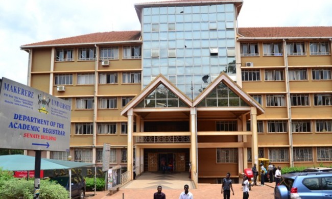 The Senate Building, Makerere University, Kampala Uganda houses the Department of the Academic Registrar
