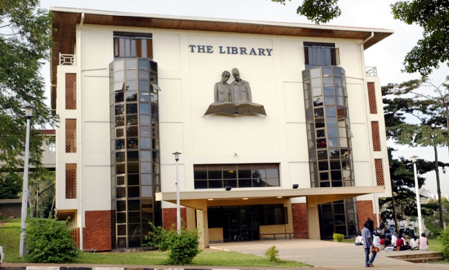 The Main Library Building, Makerere University, Kampala Uganda
