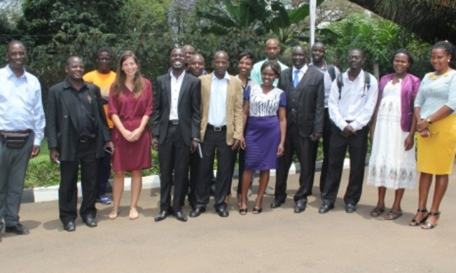 12 ICT teachers from BTC-Uganda supported Vocational Training Institutes (VTIs) during their visit to the EA RILab, RAN Kololo Offices, 7th September 2017, MakSPH, Makerere University, Kampala Uganda