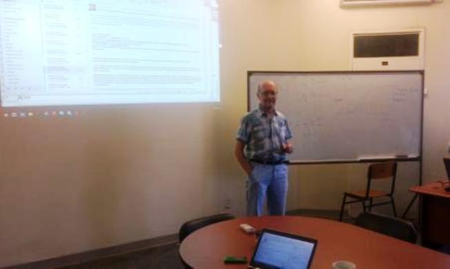 A facilitator at the 3rd Inverse Problems Africa School and Conference hosted by the College of Natural Sciences on 13th-15th