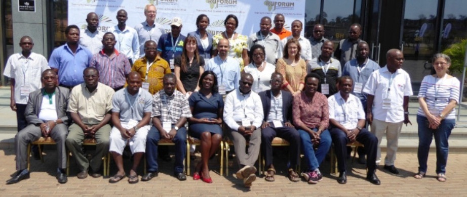 Some of the participants of the training pose for a group photo in Lilongwe, Malawi. Image:RUFORUM