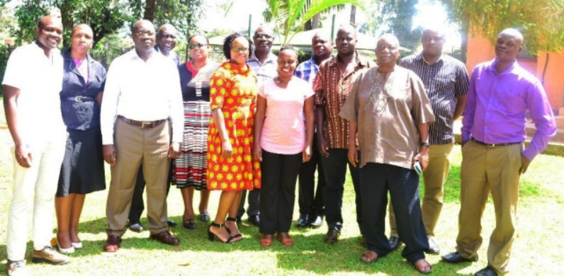 Participants who attended the Meeting at the RUFORUM Secretariat, Makerere University, Kampala Uganda. Image:RUFORUM