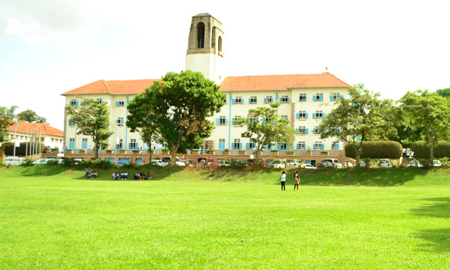 Freedom Sq. with Main Building in the background.