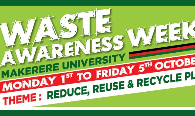 Sustainability Program Waste Awareness Week 2018, Makerere University, Kampala Uganda