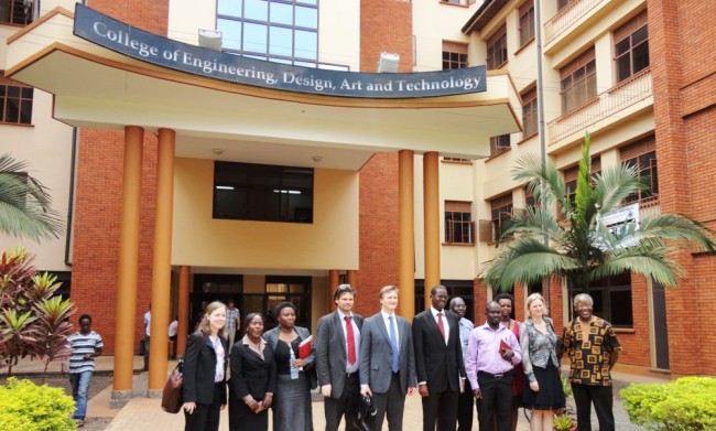 A March 2013 visit by a Norwegian delegation to the College of Engineering, Design, Art and Technology (CEDAT), Makerere University, Kampala Uganda