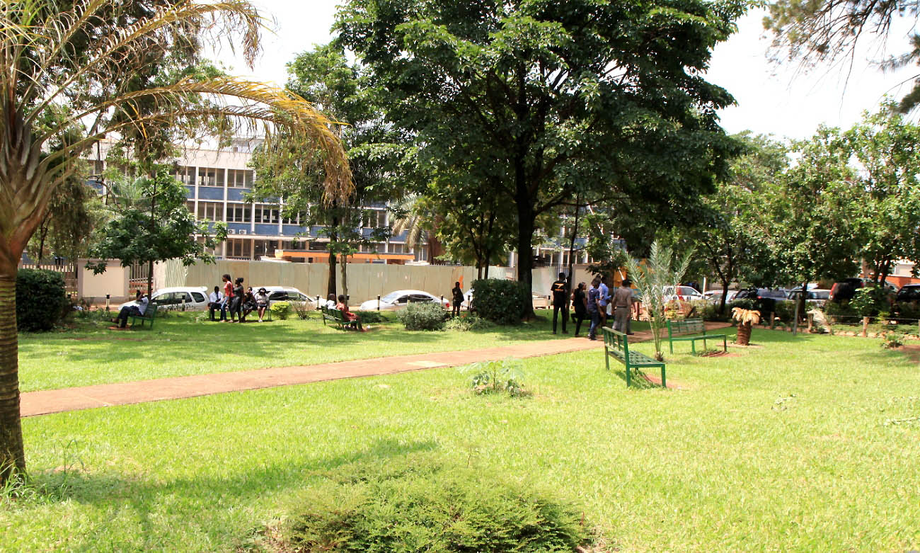 The Gardens at the College of Health Sciences (CHS), Mulago Campus, Makerere University, Kampala Uganda