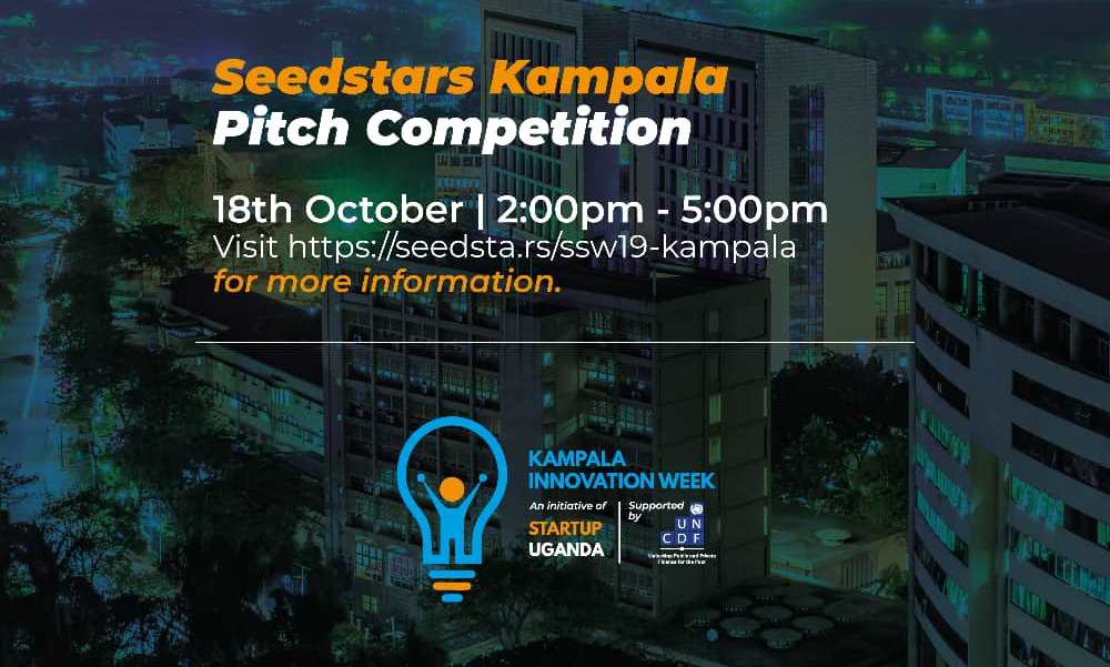 Seedstars Selects Kampala's Most Promising Entrepreneurs, Kampala Innovation Week, 2:00pm 18th October 2019, Kololo Independence Grounds, Kampala Uganda. Photo credit: Kampala Innovation Week | @OutboxHub