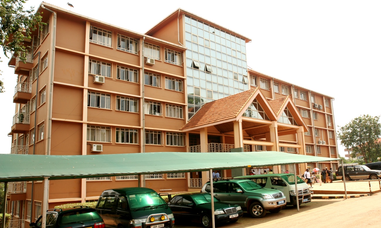 An earlier photo of the Senate Building, Makerere University, Kampala Uganda, taken 4th February 2009
