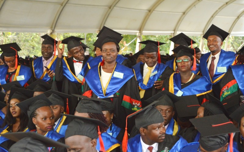 Masters Graduands on Day2 of the 69th Graduation Ceremony, 16th January 2019, Freedom Square, Makerere University, Kampala Uganda