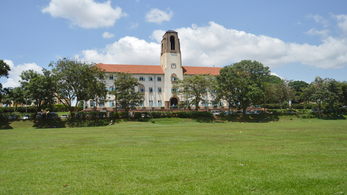 The Main Building, Makerere University, Kampala Uganda.
