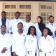 Members of the Makerere University College of Health Sciences Students Association (MAKCHSA) pose for a photo ahead of their 1st College Open Day and Alumni Convention held on 1st November 2019.