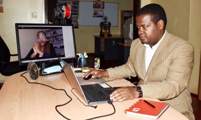 Prof. Noble Banadda attends the Virtual Launch of the O.R. Tambo Africa Research Chairs Initiative on 27th October 2020, AICAD Project Office, Makerere University, Kampala Uganda. Prof. Banadda is one of ten recipients of the ORTARChI.