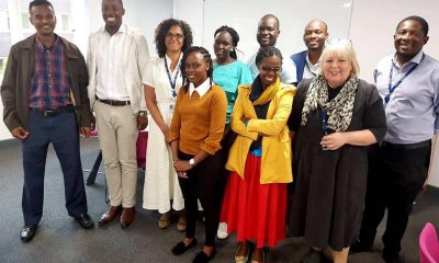 Students and faculty from the Makerere University School of Public Health during a recent exchange visit to Nottingham Trent University.