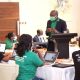 Dr. Richard Idro makes his presentation at the National Dissemination and Policy Dialogue on Post Discharge Malaria Chemoprevention, 3rd December 2020, Golden Tulip Hotel, Kampala Uganda.