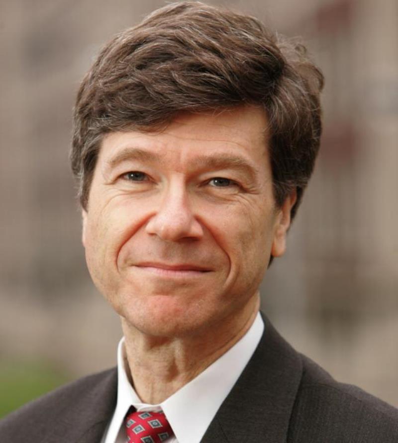 Keynote Speaker, Prof. Jeffrey Sachs addressed participants online.