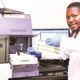 A male technician in one of the Research Labs at the Infectious Diseases Institute (IDI), Makerere University. Photo credit: Miriam Namutebi, Moses Nsubuga/New Vision