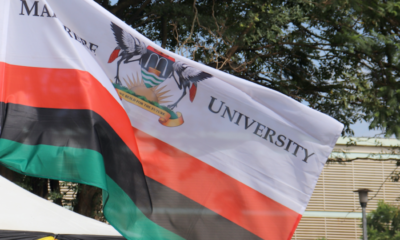 The Makerere University flag. Photo: The Observer