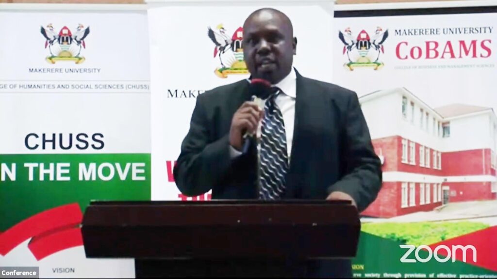 The Principal Investigator (PI) of the ECRLF program at Makerere University and Lecturer in the Department of Population Studies, Dr. John A. Mushomi