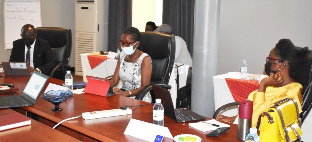 A section of participants from Uganda's MDAs attending the meeting.