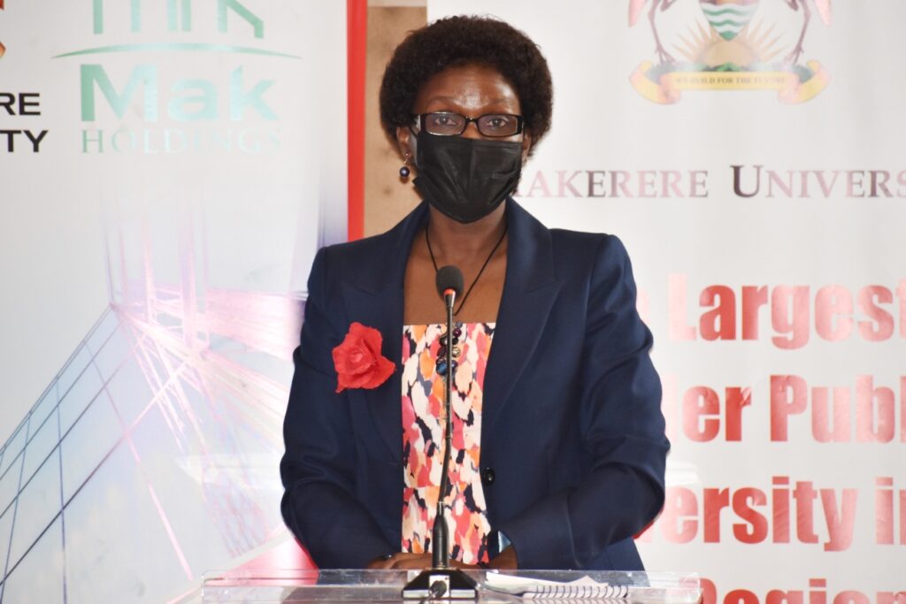 The Ag. Deputy Vice Chancellor (Finance and Administration), Dr. Josephine Nabukenya presented the profiles of the New Board Members.