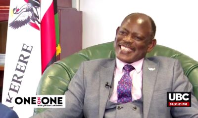 A screenshot of the Vice Chancellor, Prof. Barnabas Nawangwe during his One on One with UBC TV’s Micheal Jordan Lukomwa.