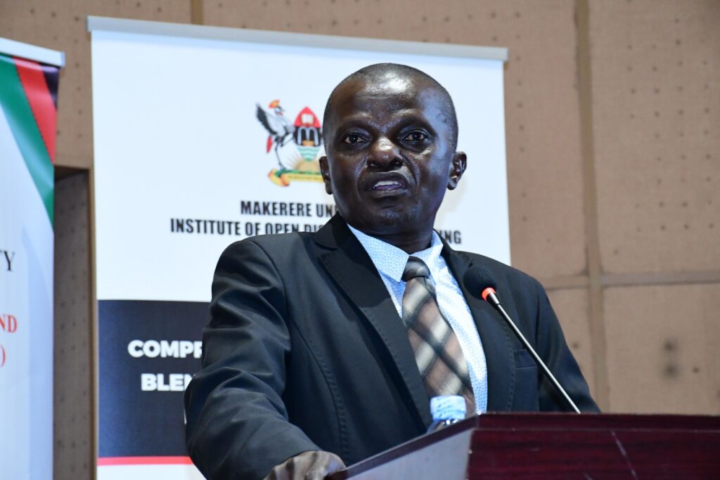 Dr. Stephen Kyakulumbye, Chair Centre for Open Distance Learning and CPD, Office of the DVCAA, UCU. 