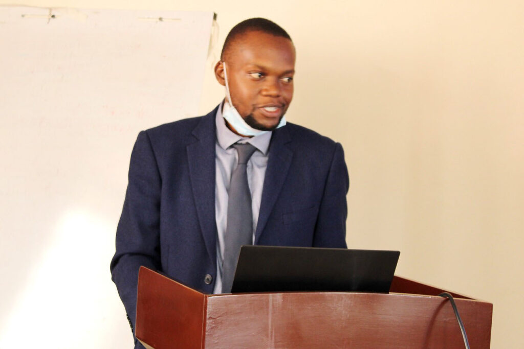 Mr. Emmanuel Keith Kisaame, one of the researchers that took part in the study funded by the 50x2030 Initiative and International Fund for Agricultural Development.