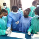 Some of the over 70 Biomedical Laboratory Technology finalist students taking part in the three-day COVID 19 Detection and Management Training by CoVAB in session on 5th January 2022, Makerere University.