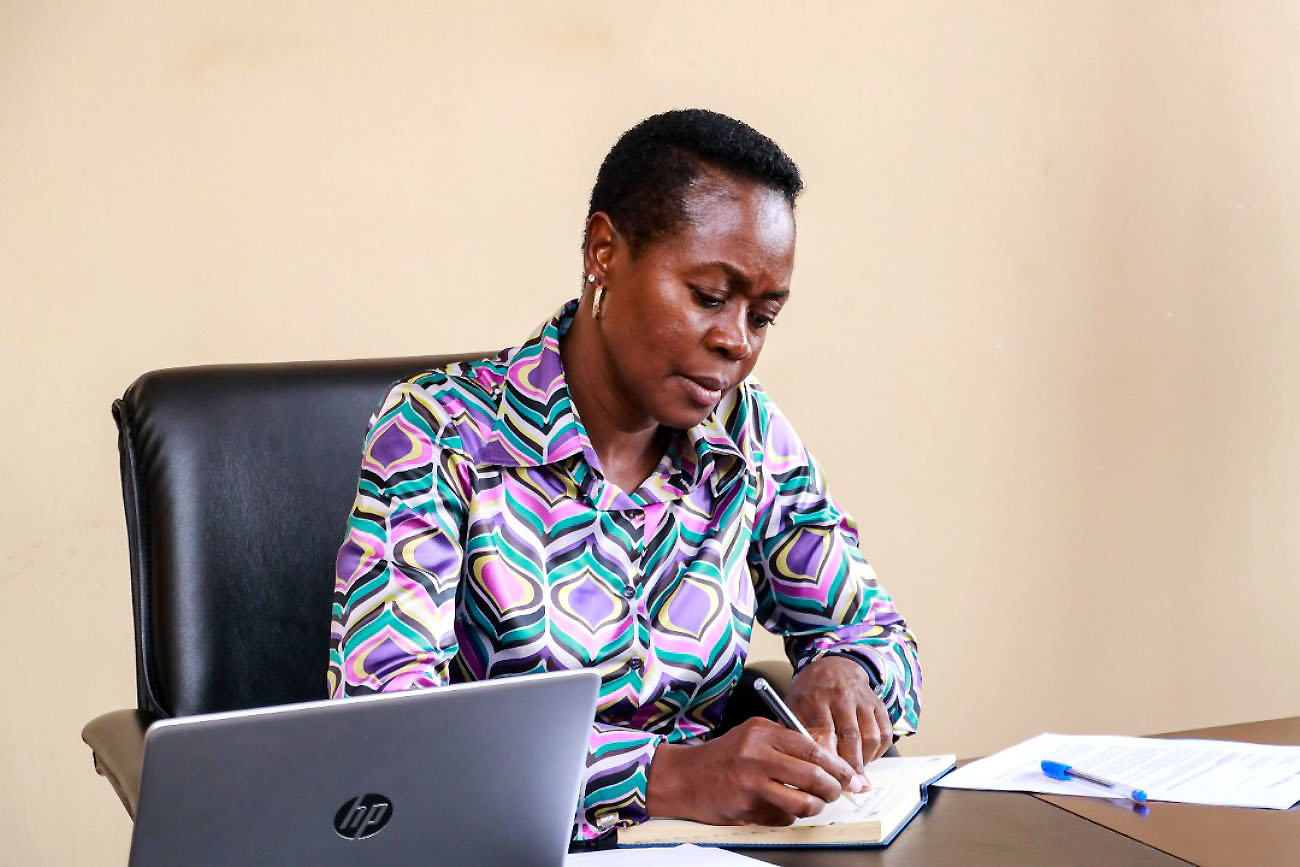 The Dean of Students, Makerere University, Mrs. Winifred Kabumbuli.