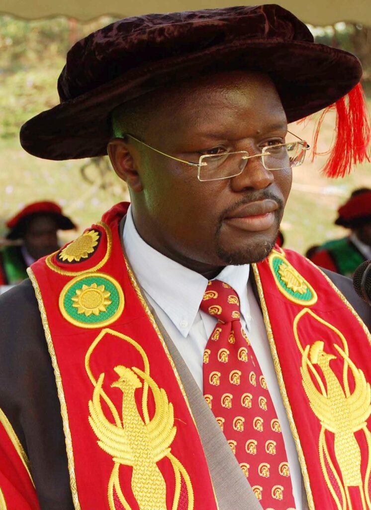 The Vice Chancellor Makerere University, Prof. Venansius Baryamureeba.