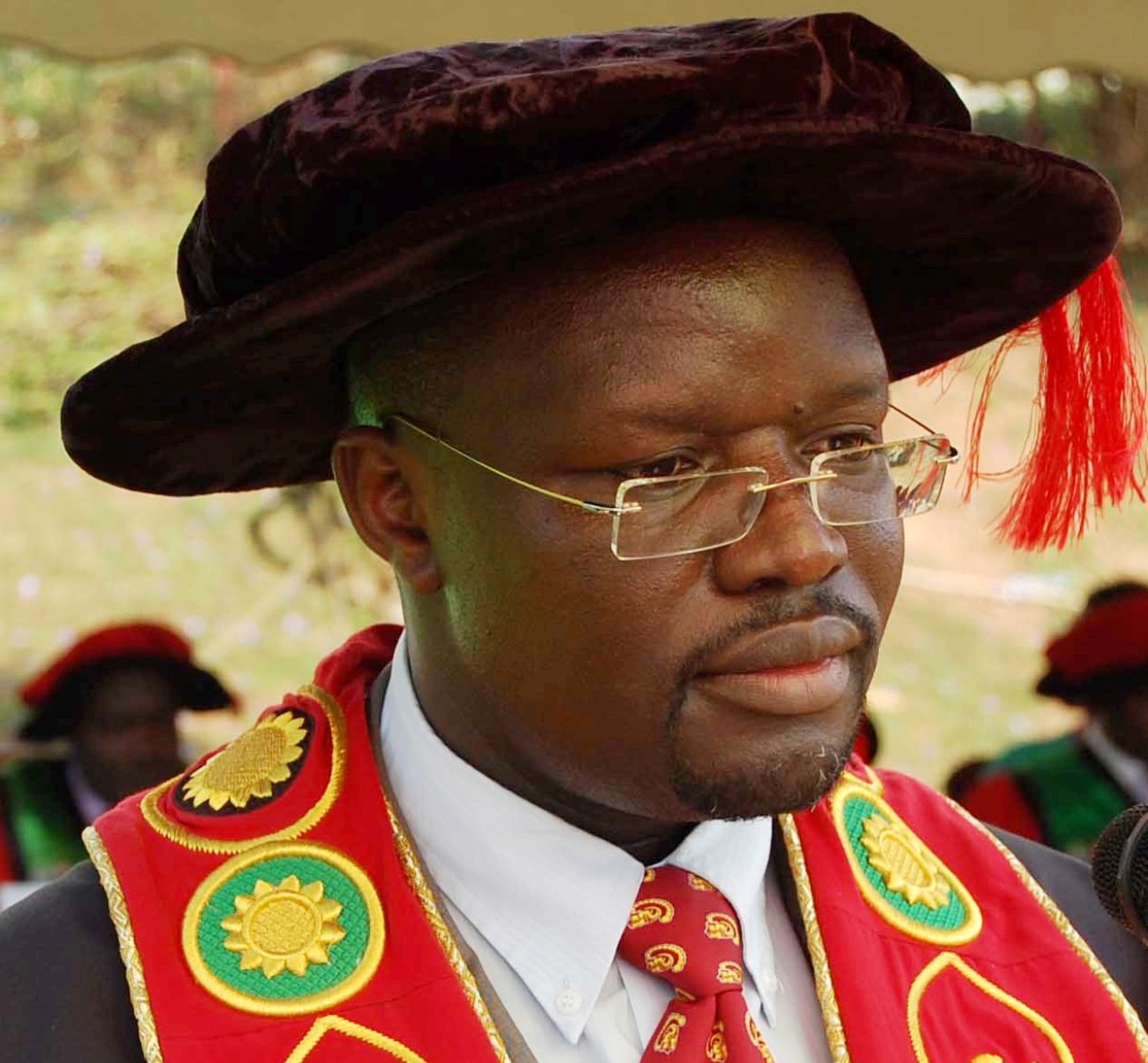 The Vice Chancellor Makerere University, Prof. Venansius Baryamureeba.