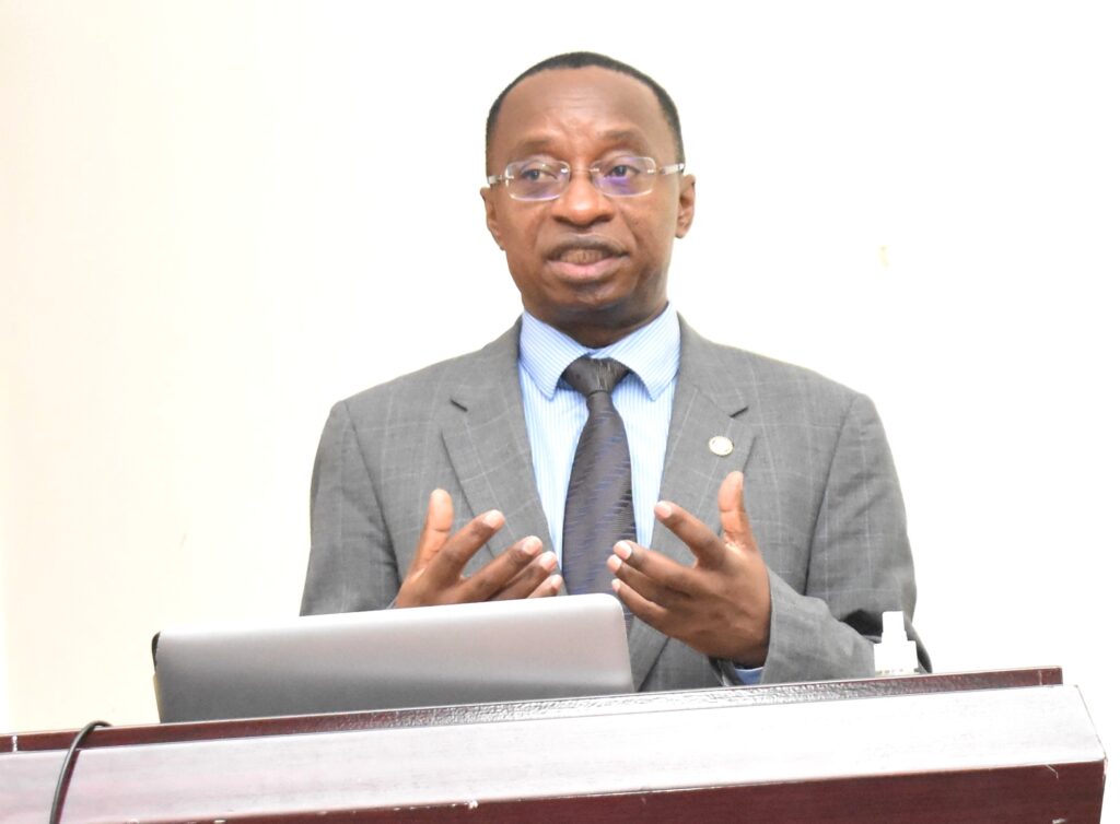 The Project Leader, Prof. John Muyonga disseminating the research findings and outputs